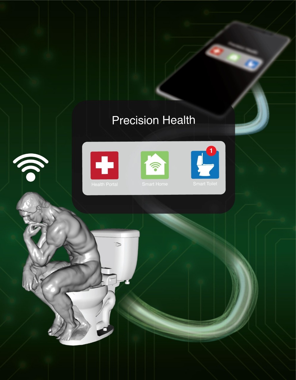 Smart Toilet (Sanjiv « Sam » Gambhir)