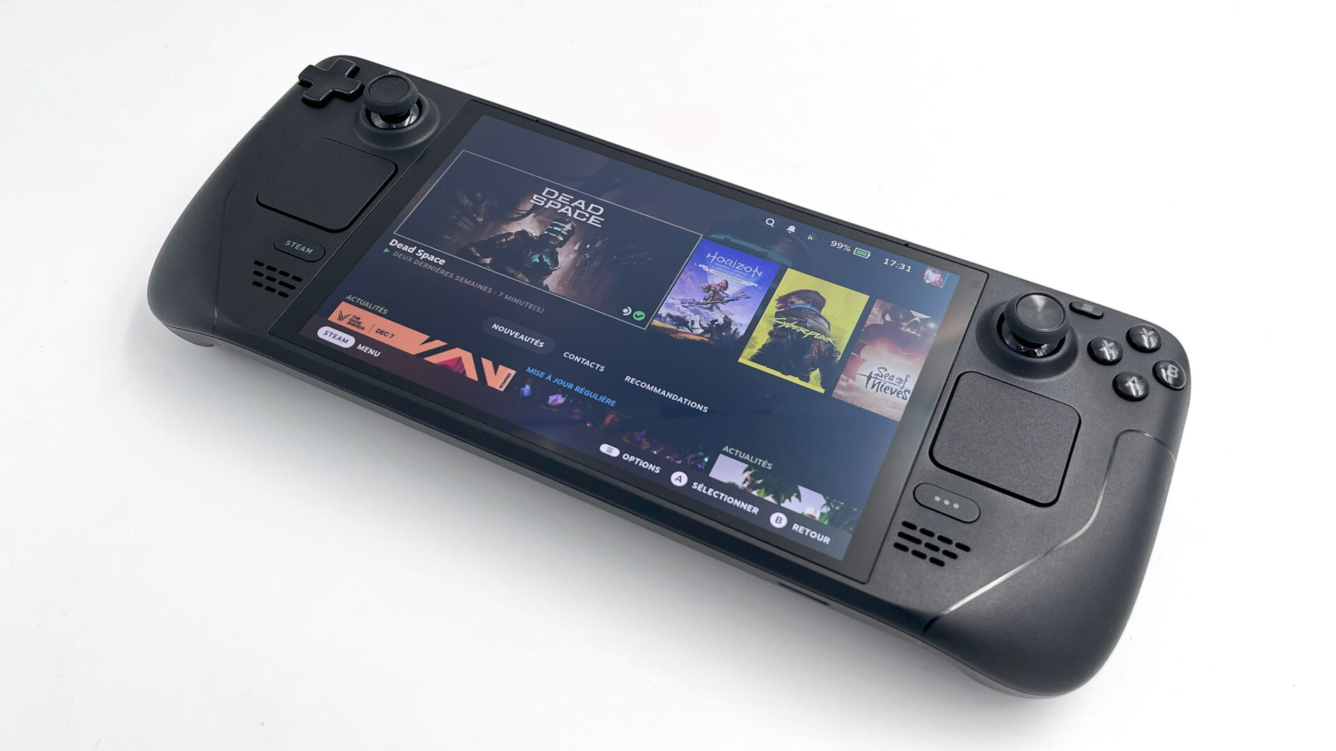 steam deck oled 1 To Console De Jeux Portable Pc HDR Anti Reflet